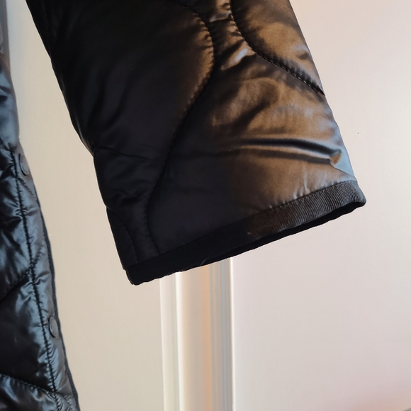 Sam Eldemen Black Quilted Jacket Size Small - Picture 6 of 10